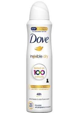 Дезодорант Dove Invisible Dry, 250 мл