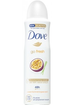 Дезодорант Dove go fresh Passion Fruit & Lemongrass, 250 мл