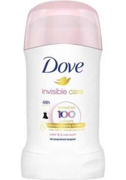 Антиперспирант-стик Dove Invisible Care, 40 мл