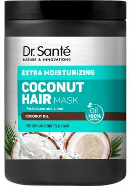 Маска для волос Dr.Sante Coconut Hair для сухих волос, 1 л