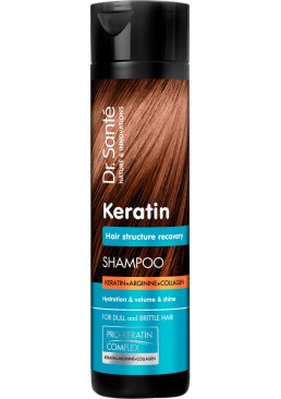 Шампунь Dr.Sante Keratin для тьмяних і ламких волосся, 250 мл