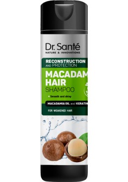Шампунь Dr.Sante Macadamia Hair відновлення і захист, 250 мл