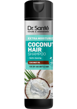 Шампунь Dr.Sante Coconut Hair Екстраувлажненіе для сухих і ламких волосся, 250 мл