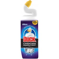 Средство для чистки унитаза Duck Супер сила Видимый эффект, 900 мл
