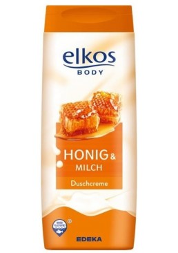 Гель для душа Elkos молоко и мед, 300 мл