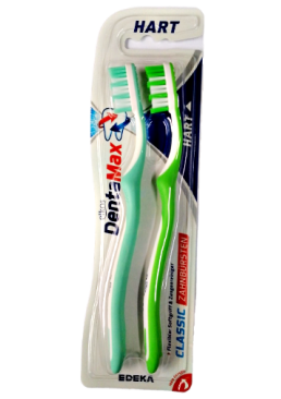 Зубна щітка Elkos DentaMax Hart Classic, 2 шт