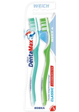 Зубна щітка Elkos DentaMax Weich Classic, 2 шт
