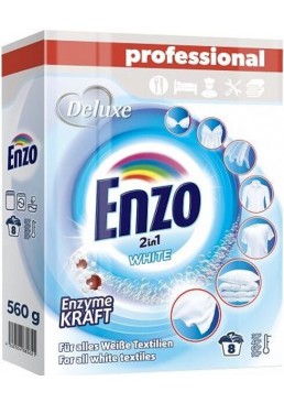 Пральний порошок Enzo Professional white, 560 г (8 прань)