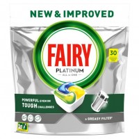 Таблетки для посудомийної машини Fairy Platinum Лимон, 30 шт