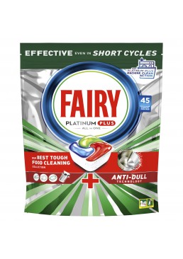 Капсули для посудомийної машини FAIRY Platinum plus QW GREEN, 45 шт