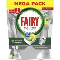 Капсулы для посудомоечной машины Fairy Platinum All in One Лимон, 44 шт