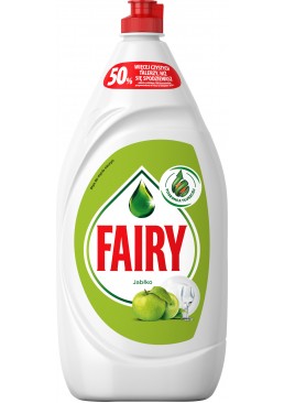 Жидкое средство для мытья посуды Fairy Зеленое яблоко, 1350 мл