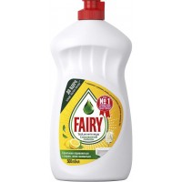 Гельдля мытья посуды Fairy c лимоном, 0.5л 