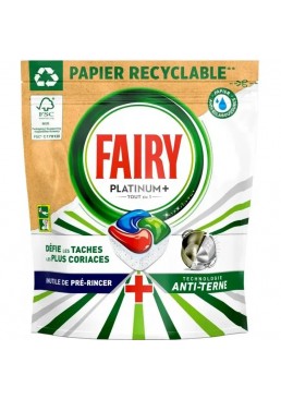 Капсулы для посудомоечной машины Fairy Platinum Plus Бумажный пакет, 29 шт