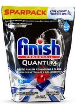 Таблетки для посудомийної машини Finish Quantum Ultimate, 80 шт