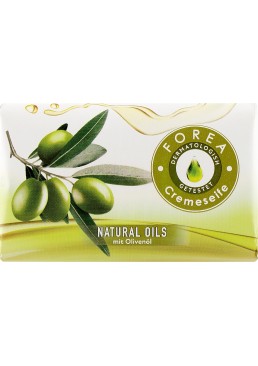 Кусковое мыло Forea Naturals Olive Soap Натуральные оливки, 150 г