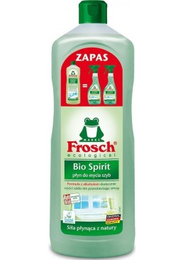 Средство для мытья стекла Frosch Биоспирт, 1 л (запаска)