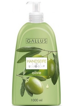 Жидкое мыло Gallus с оливковым экстрактом, 1 л