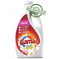 Гель для стирки Gama Floral с цветочным ароматом, 3 л (66 стирок)