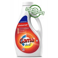 Гель для стирки Gama Universal универсальный, 1 л (20 стирок)