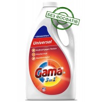Гель для стирки Gama Universal универсальный, 5 л (100 стирки)
