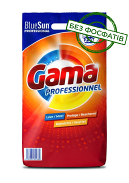 Порошок для стирки Gama Professionnel для профессиональной стирки, 15 кг (230 прань)