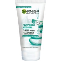 Очищающая гиалуроновая алоэ-пенка для умывания Garnier Skin Naturals для нормальной и чувствительной кожи лицa, 150 мл