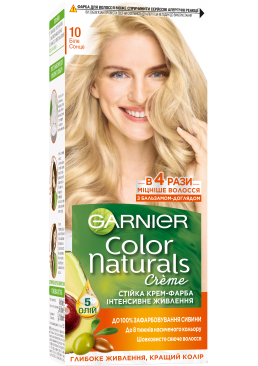 Краска для волос Garnier Color Naturals 10 Белое солнце, 110 мл