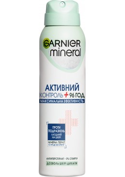 Дезодорант-антиперспирант для тела Garnier Mineral Активный контроль термозащита, 150 мл