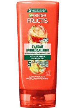 Бальзам-ополіскувач Garnier Fructis Гудбай Пошкодження для посіченого та пошкодженого волосся, 200 мл