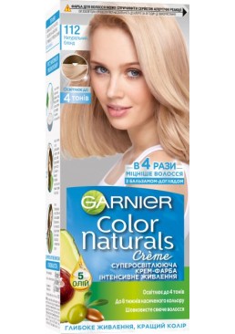  Краска для волос Garnier Color Naturals 112 Натуральный Блонд, 110 мл