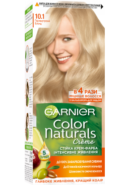 Краска для волос Garnier Color Naturals 10.1 Перламутровый блонд, 110 мл