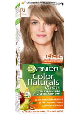 Краска для волос Garnier Color Naturals 7.1 Ольха, 110 мл