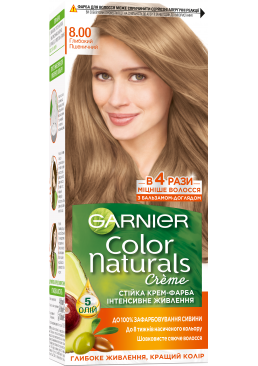 Краска для волос Garnier Color Naturals 8.00 Глубокий пшеничный, 110 мл