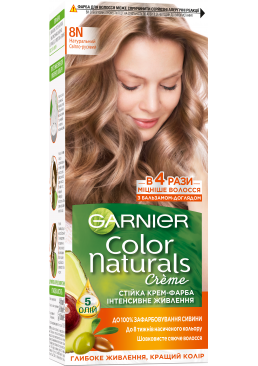 Краска для волос Garnier Color Naturals 8N Натуральный светло-русый, 110 мл