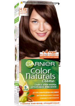 Фарба для волосся Garnier Color Naturals 4.15 Морозний каштан, 110 мл