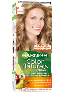 Краска для волос Garnier Color Naturals 8 Глубокий пшеничный, 110 мл