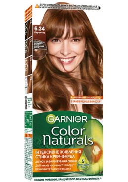 Фарба для волосся Garnier Color Naturals 6.34 Карамель, 110 мл
