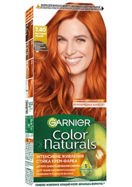 Краска для волос Garnier Color Naturals 7.40 Огненный медный, 110 мл