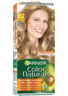 Краска для волос Garnier Color Naturals 8 пшеничный, 110 мл