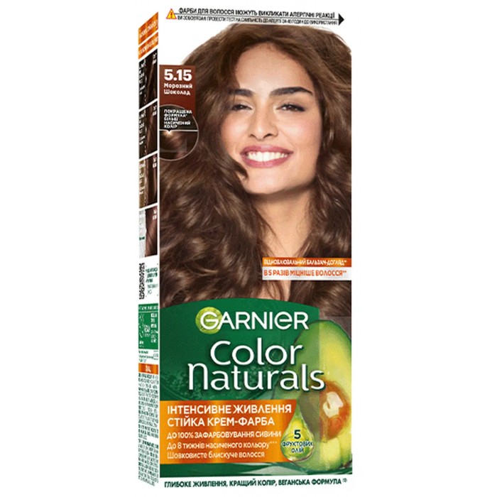 Фарба для волосся Garnier Color Naturals 5.15 Шоколад, 110 мл (999139) - 