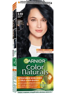 Фарба для волосся Garnier Color Naturals 2.10 Чорний опал, 110 мл 