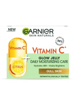 Увлажняющий гель Garnier Skin Naturals с витамином С для тусклой кожи лица, 50 мл