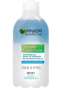 Средство для снятия макияжа 2 в 1 Garnier Skin Naturals Основной уход, 200 мл