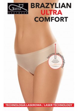 Трусы женские Gatta Brazylian Ultra Comfort размер XL чёрные, 1 шт