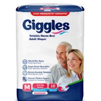 Підгузки для дорослих Giggles Medium розмір M (85-125 см), 10 шт