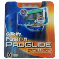 Сменные картриджи Gillette Fusion5 ProGlide Power, 6 шт