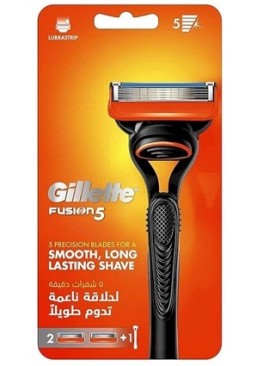 Станок для бритья с 2 сменными кассетами Gillette Fusion 5 