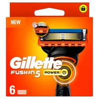 Змінні картриджі для гоління Gillette Fusion 5 Power, 6 шт