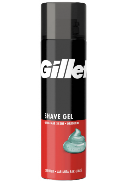 Гель для бритья Gillette Classic Regular Shave Gel For Men, 200 мл